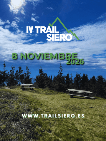 Cartel de IV Trail Siero 2026